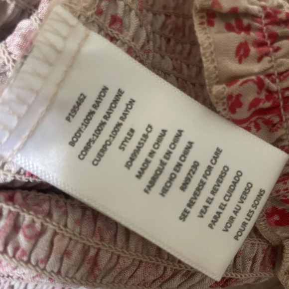 Long Sleeve Hippie Crop NEW by Crave Fame -Sz L- Spring, Beachy - Picture 4 of 5